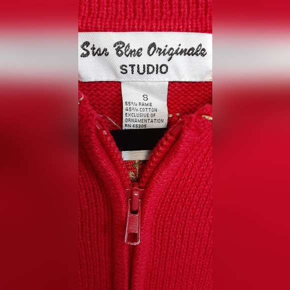 Star Blue Originals Studio Christmas Sweater - Picture 3 of 3
